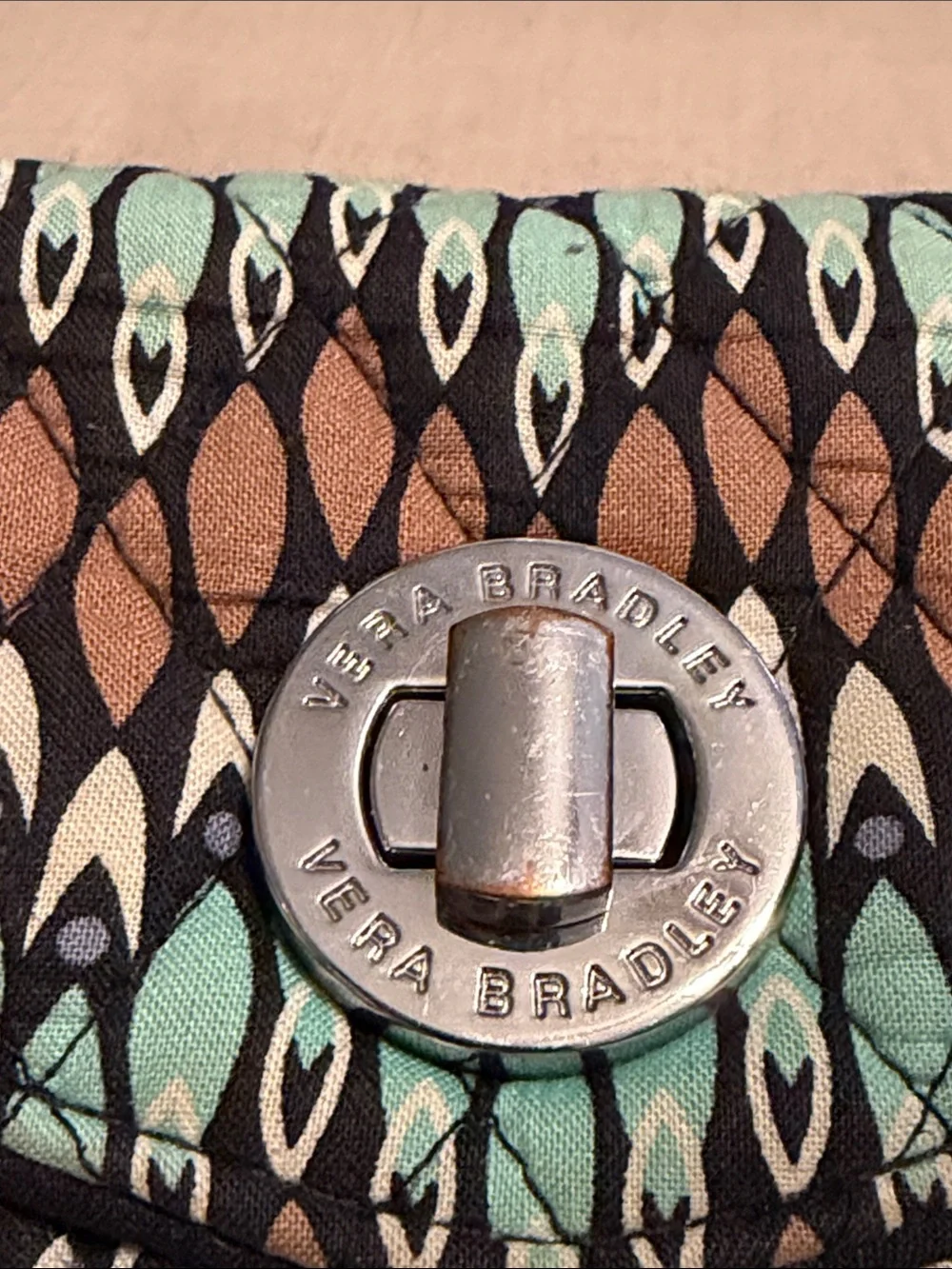 Vera Bradley “Sierra Stream” Your Turn iPhone/Wristlet